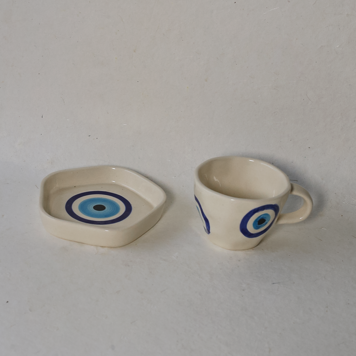 EVIL EYE CUP & SAUCER SET
