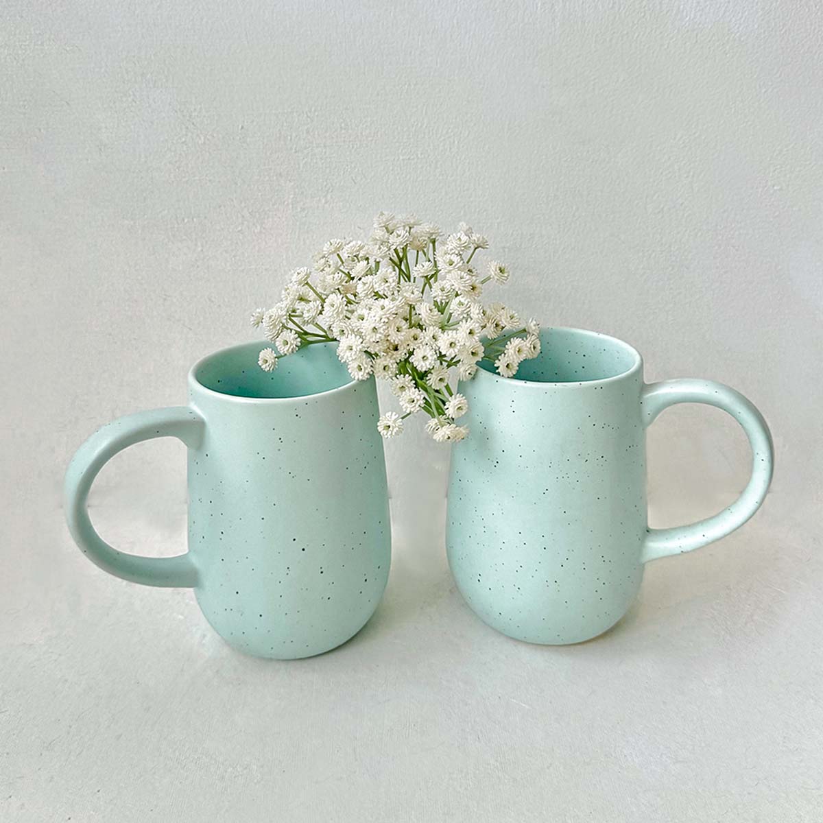 ICY BLUE TALL MUG: BUY 1 GET 1 FREE | SET OF 2